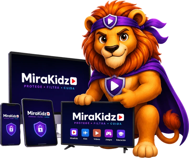 MiraKidz en TV, computadora, tablet y celular